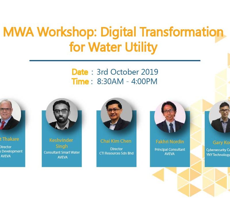 MIWC 2019 CTI Workshop Digital Transformation in water Industry
