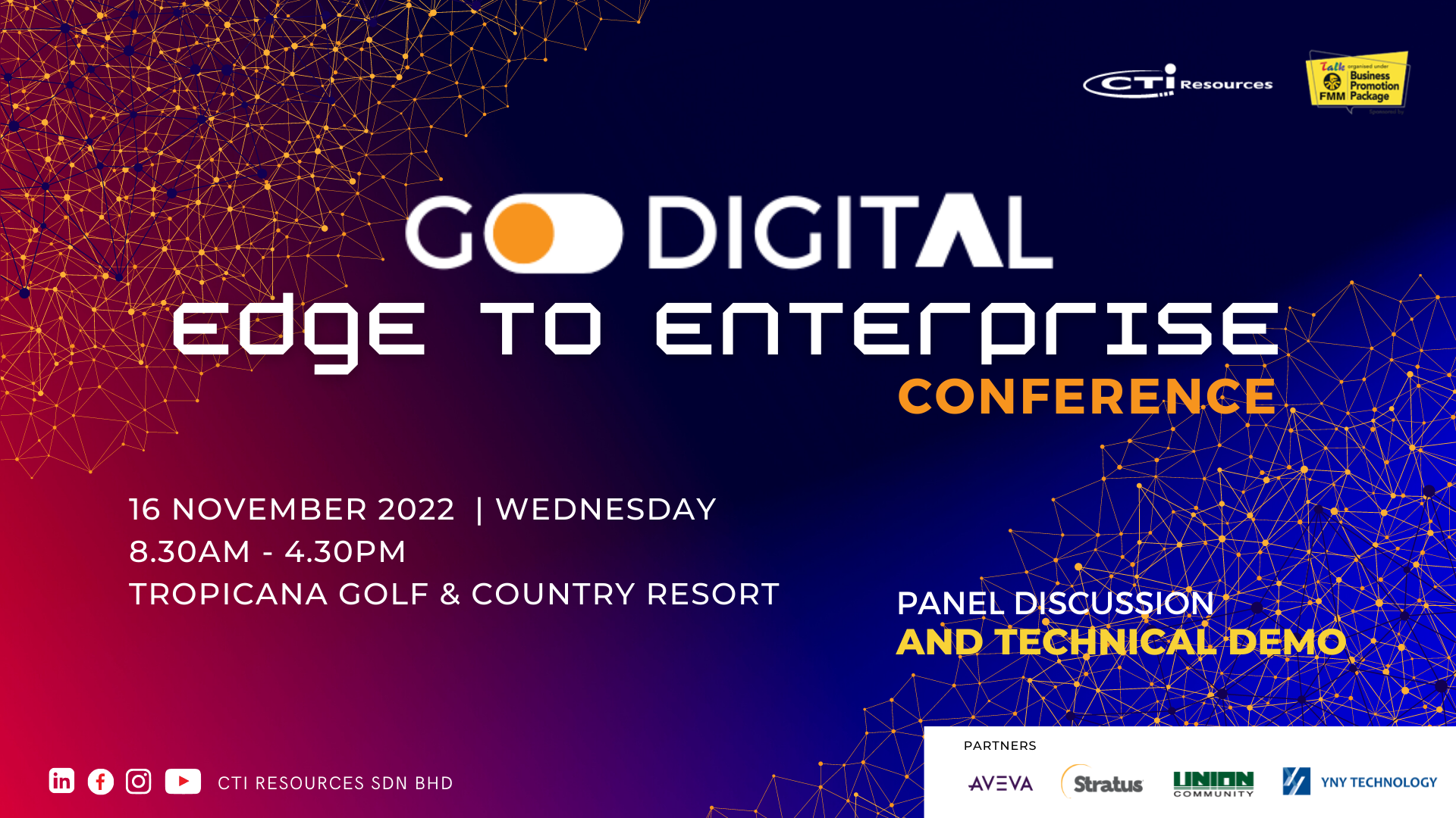Event Registration GoDigital Edge to Enterprise Conference CTI Resources